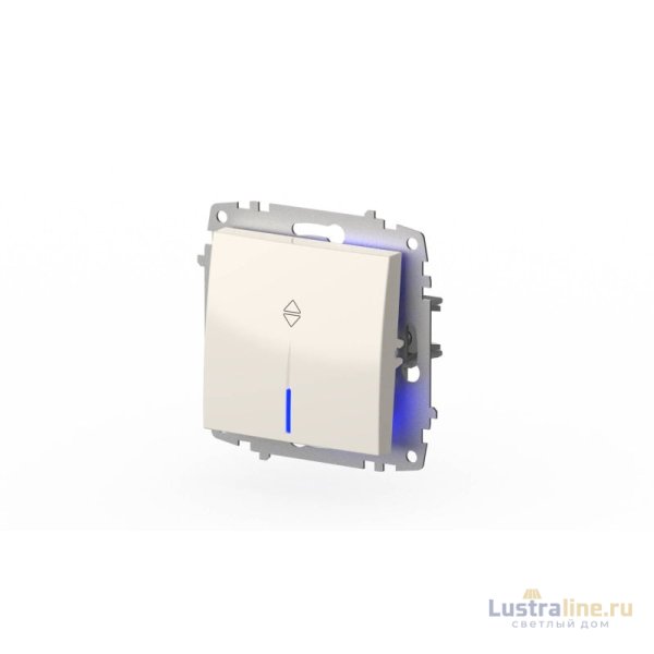 Переключатель с подсветкой ELBI Zena Vega 609-010200-210