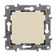 Выключатель кнопочный одноклавишный Legrand Etika 6A 250V белый 672214