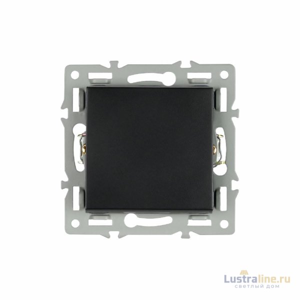 Механизм выключателя одноклавишный перекрестный Arlight SWT-MKX1-PL-BK (250V, 16A) 043719