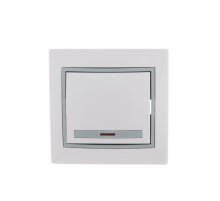 Выключатель с подсветкой Lezard Mira 701-0215-111