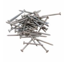 Саморез для установки изоляторов хром Bironi B-913-30-100