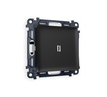 Комплект механизма 1-кл выключателя с подсветкой Ambrella Volt Alfa MA802015