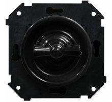 Выключатель двухклавишный Bironi Шедель B3-202-23