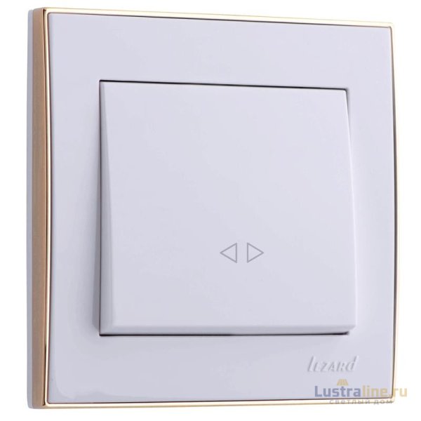 Выключатель промежуточный Lezard Rain 703-0226-107