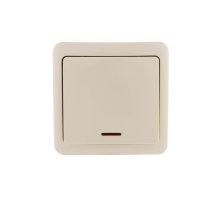 Выключатель с подсветкой Lezard Viola 751-0300-111