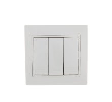Выключатель тройной Lezard Mira 701-0202-109