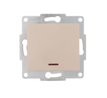 Выключатель с подсветкой Lezard Karina 707-0388-111