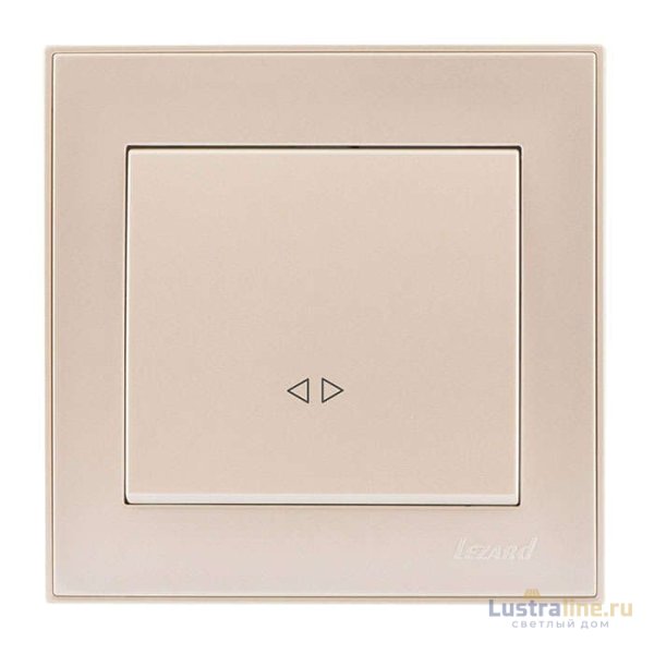 Выключатель промежуточный Lezard Rain 703-3030-107