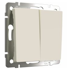 Выключатель двухклавишный Werkel 4690389184642 W1120062