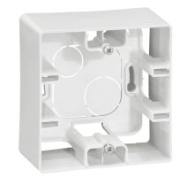 Коробка для накладного монтажа 1-постовая Legrand Etika белая 672510