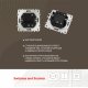 Выключатель одноклавишный проходной Arte Milano 203.32-1.silver