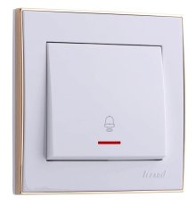 Выключатель проходной с подсветкой Lezard Rain 703-0226-114