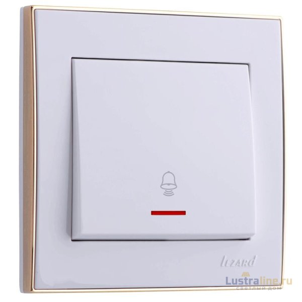 Выключатель проходной с подсветкой Lezard Rain 703-0226-114