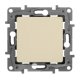 Выключатель кнопочный одноклавишный Legrand Etika 6A 250V слоновая кость 672314