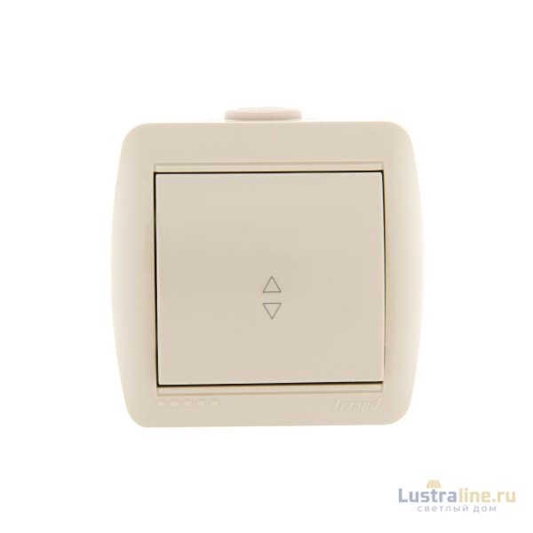 Выключатель проходной Lezard Nata 710-0300-105