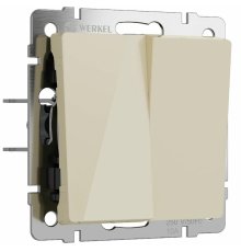 Перекрестный выключатель двухклавишный Werkel 4690389197062 W1123043 a064066