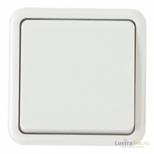 Выключатель одноклавишный проходной Arte Milano 310.32-1.white