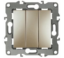 Выключатель тройной Эра 12-1107-04 Б0014672