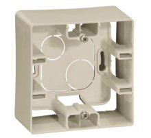 Коробка для накладного монтажа 1-постовая Legrand Etika слоновая кость 672520