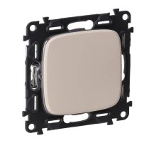 Выключатель одноклавишный Legrand Valena Allure 10A 250V слоновая кость 752801