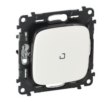 Переключатель одноклавишный Legrand Valena Allure 10А 250В белый 752726