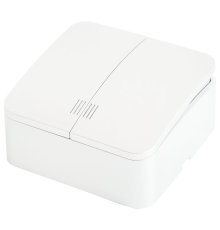 Выключатель двухклавишный Stekker София MSW10-21-01 49290