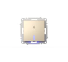 Переключатель с подсветкой ELBI Zena Vega 609-012500-210