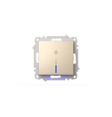 Переключатель с подсветкой ELBI Zena Vega 609-012500-210