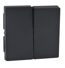Клавиша двойная Schneider Electric Merten System M MTN433514