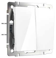 Перекрестный переключатель двухклавишный Werkel 4690389182105 W1123001 a058432