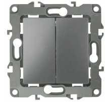 Выключатель двойной Эра 12-1104-12 Б0019287