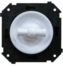 Выключатель двухклавишный Bironi Шедель B3-202-21