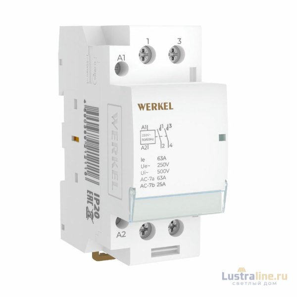 Контактор модульный Werkel W942M63O 4690389212116 a069476