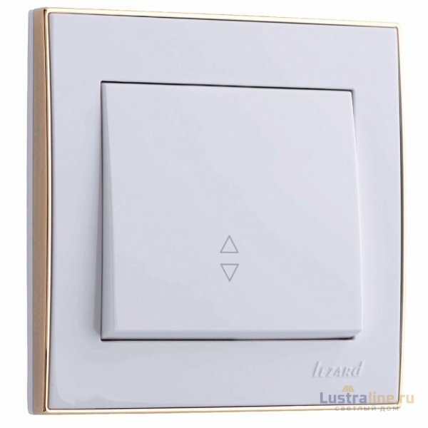 Выключатель проходной Lezard Rain 703-0226-105