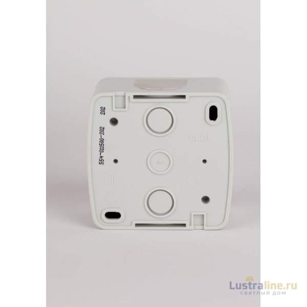 Выключатель двухклавишный ELBI Eva 554-011500-202