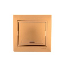Выключатель с подсветкой Lezard Mira 701-1313-111