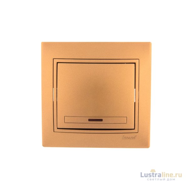 Выключатель с подсветкой Lezard Mira 701-1313-111