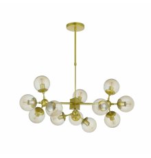 Подвесная люстра Lumina Deco Zodiak LDP 160-12 GD