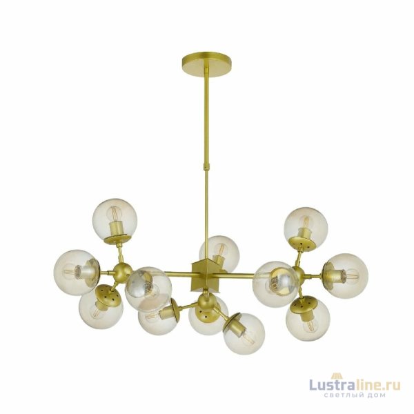 Подвесная люстра Lumina Deco Zodiak LDP 160-12 GD