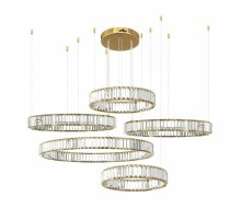 Подвесная люстра Loft IT Crystal ring 10135/5 Gold Подвесная люстра Loft IT Crystal ring 10135/5 Gold