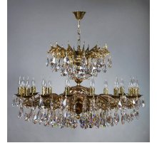 Подвесная люстра Ambiente Leon 2128/16 PB Tear Drop Подвесная люстра Ambiente Leon 2128/16 PB Tear Drop