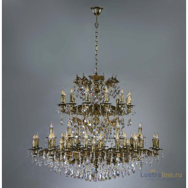 Подвесная люстра Ambiente Leon 2128/60 PB Tear Drop Подвесная люстра Ambiente Leon 2128/60 PB Tear Drop