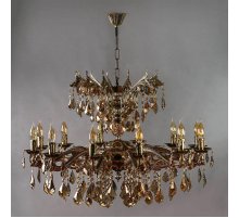 Подвесная люстра Ambiente Leon 2128/12+12 PB Honey Leaf