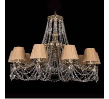 Подвесная люстра Bohemia Ivele 1771/10/340/C/GB/SH37-160 Подвесная люстра Bohemia Ivele 1771/10/340/C/GB/SH37-160