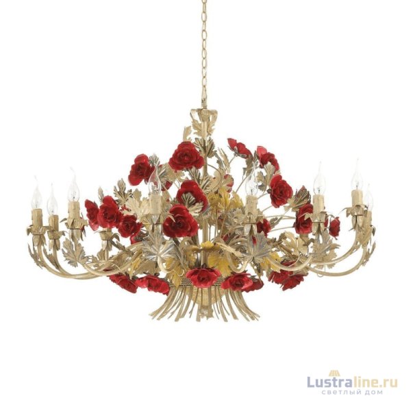 Подвесная люстра Ideal Lux Camilla SP12 173917 Подвесная люстра Ideal Lux Camilla SP12 173917