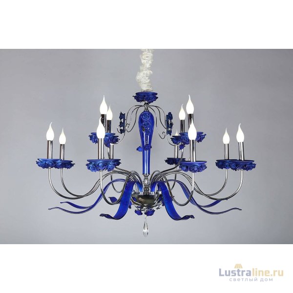 Подвесная люстра Omnilux Muntiggioni OML-70403-12 Подвесная люстра Omnilux Muntiggioni OML-70403-12