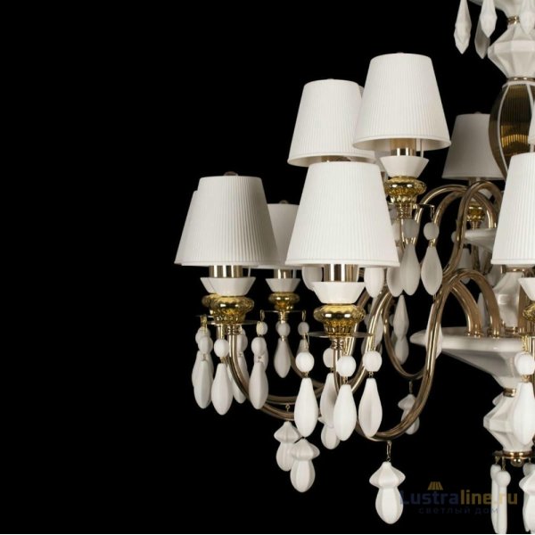 Подвесная люстра Loft IT Grace 10203/12+8 White Подвесная люстра Loft IT Grace 10203/12+8 White