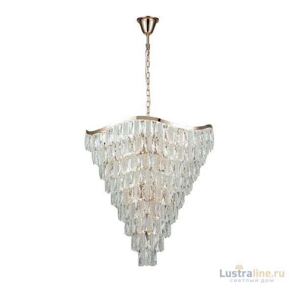 Подвесная люстра Indigo Ambra 12030/13P Gold V000395