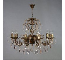 Подвесная люстра Ambiente Alicante 8888/10 PB Leaf Crystal Подвесная люстра Ambiente Alicante 8888/10 PB Leaf Crystal