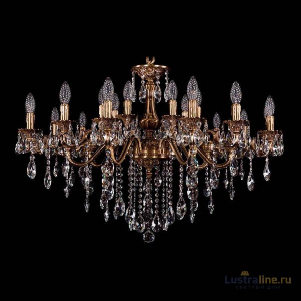 Подвесная люстра Bohemia Ivele 1703/21/225+125/B/FP